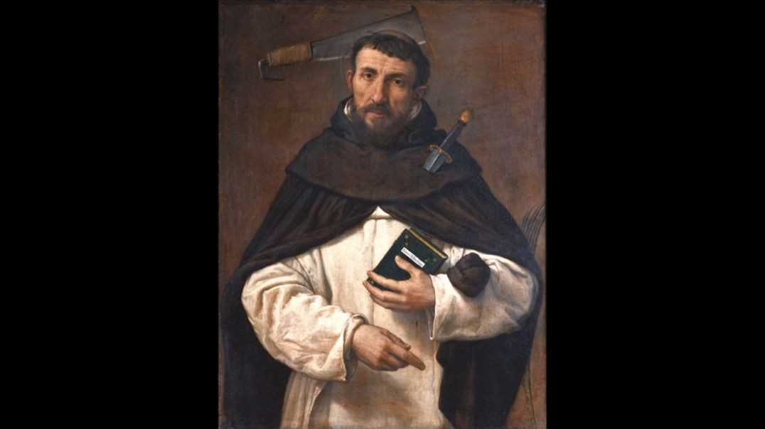 ⁣St. Peter of Verona (29 April): Lover of the Creed