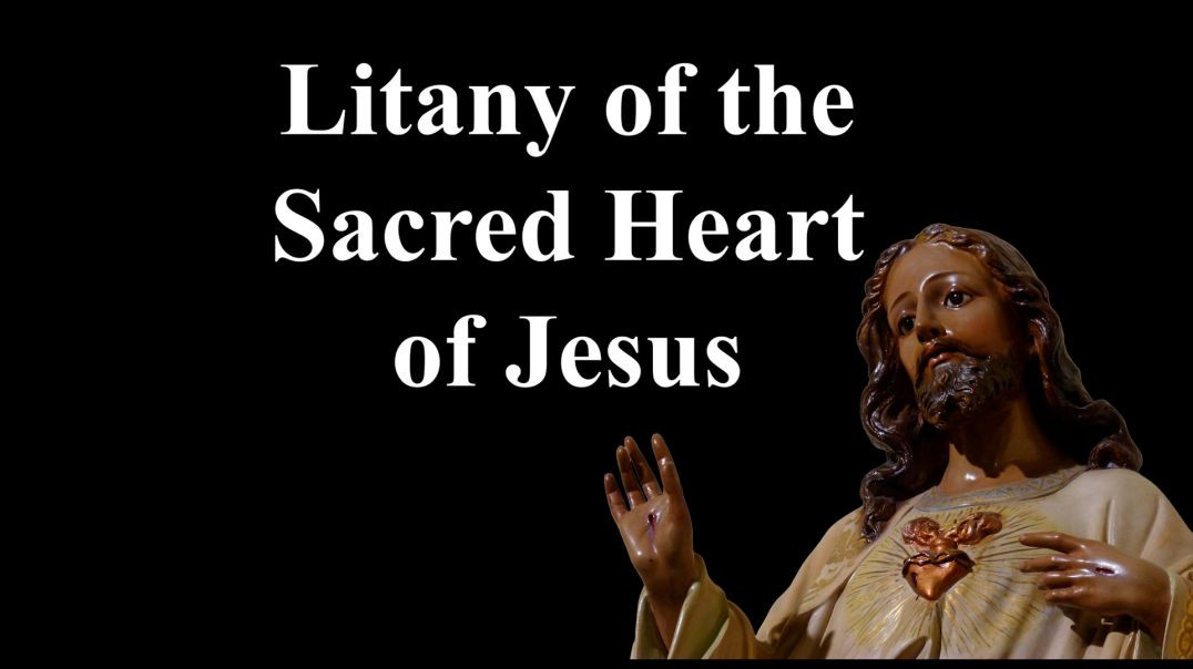 ⁣Litany To The Sacred Heart of Jesus