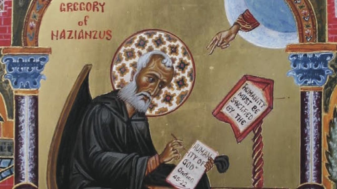 ⁣St. Gregory Nazianzen (9 May): The Virginal Temple of the Incarnate Word