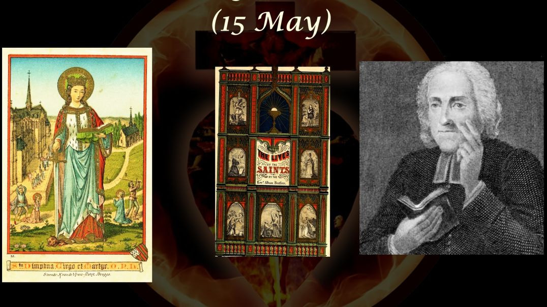 ⁣Saint Dympna (15 May): Butler's Lives of the Saints