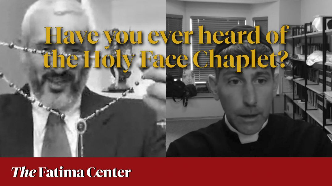⁣How do you Pray the Holy Face Chaplet? with Fr. Lawrence Carney