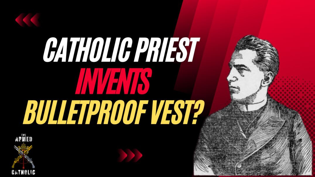 ⁣Hear The Story Of Father Casimir Zeglen - The Priest Who Invented The Bulletproof Vest!