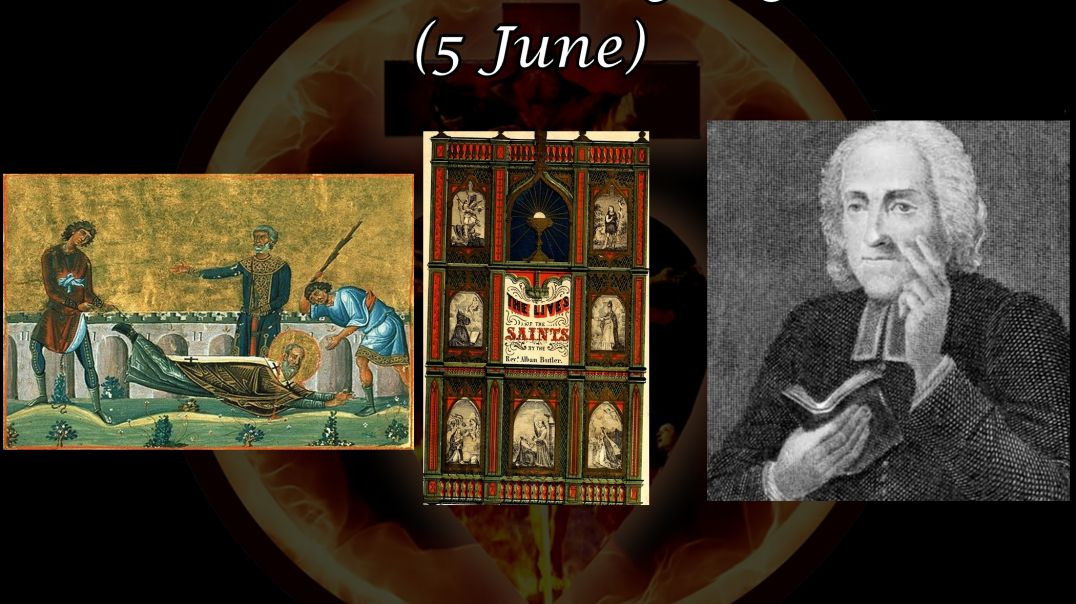 ⁣St. Dorotheus of Tyre, Martyr (5 June): Butler's Lives of the Saints