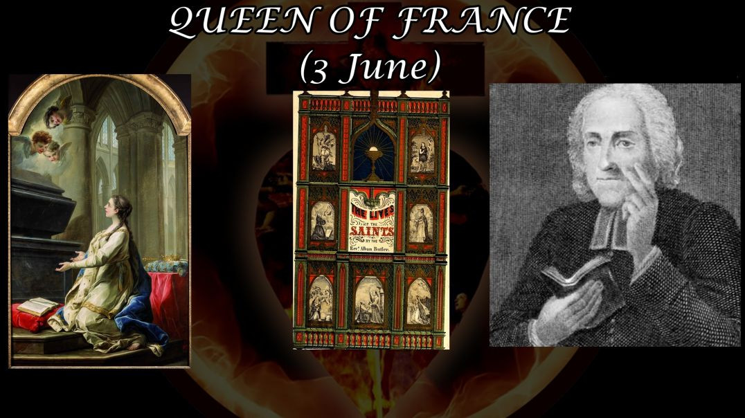 ⁣St. Clotildis or Clotilda, Queen of France (3 June): Butler's Lives of the Saints