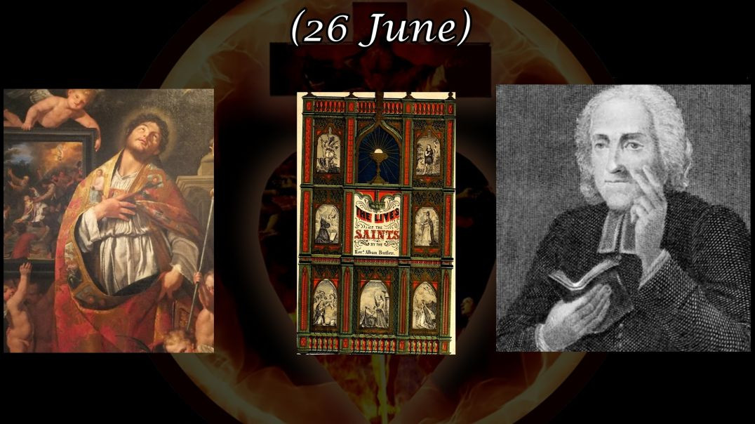 ⁣St. Vigilius, Bishop of Trent, Martyr (26 June): Butler's Lives of the Saints