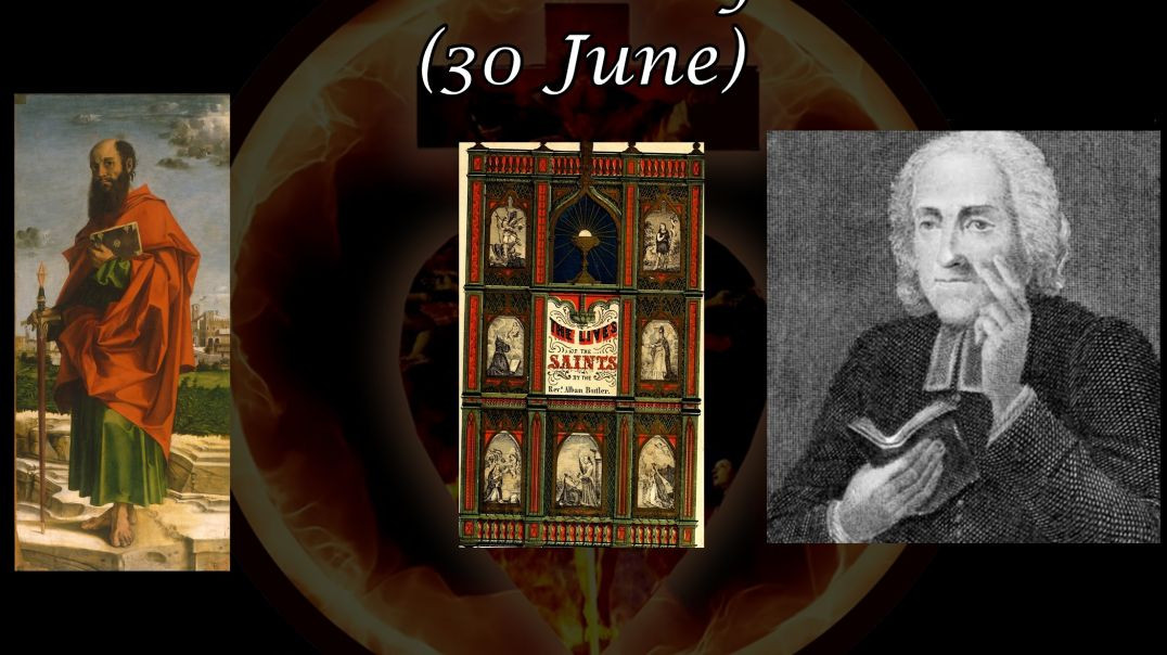 ⁣St. Paul the Apostle (30 June): Butler's Lives of the Saints
