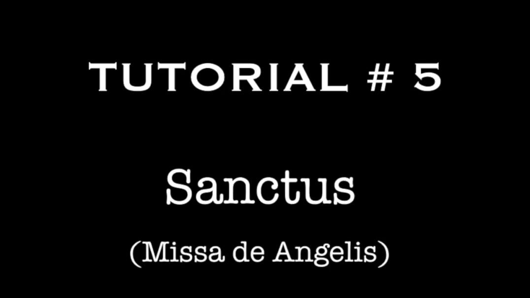 Tutorial # 5 SANCTUS (English subtitles)