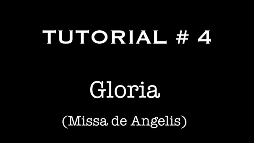 Tutorial # 4 GLORIA (English subtitles)