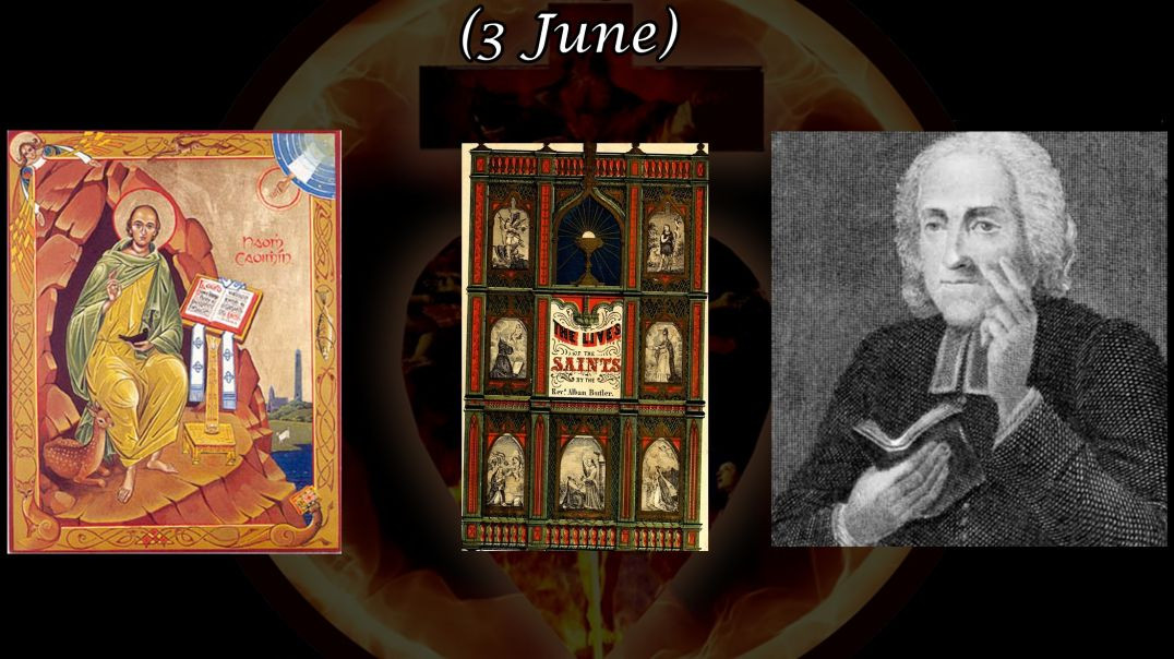 ⁣St. Keivin, Bishop & Confessor (3 June): Butler's Lives of the Saints