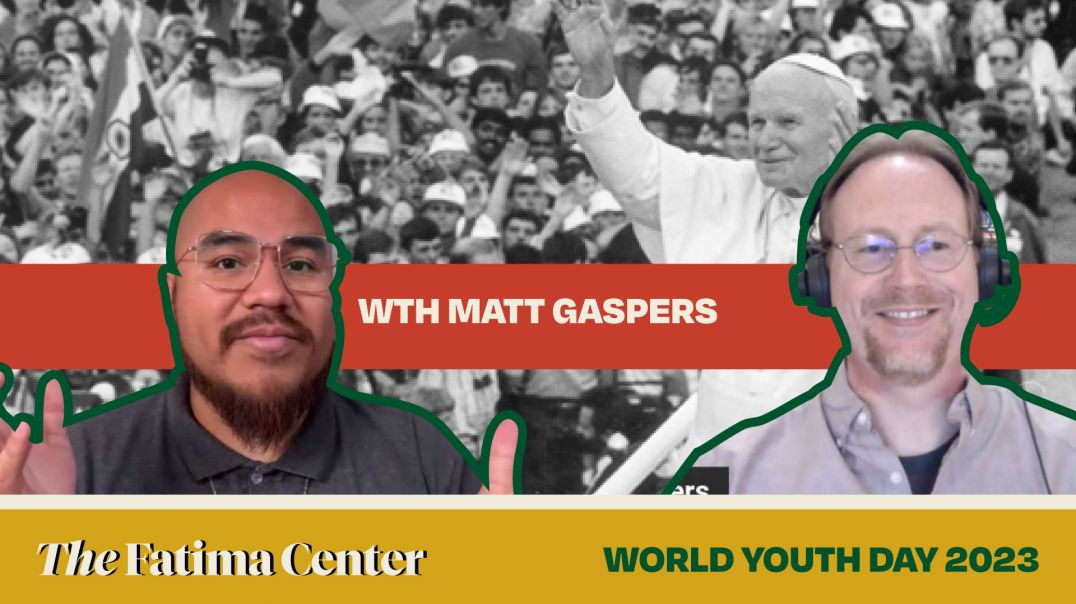 ⁣Matt Gasper: Playing on the World Stage, and WYD Near Fatima | WYD 2023