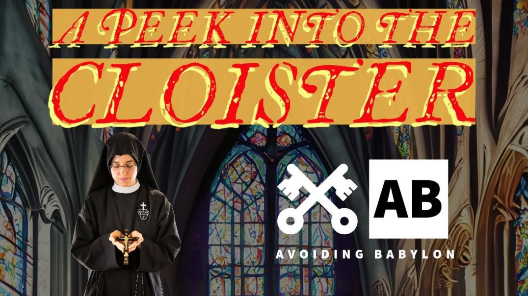 ⁣A Peek into the Cloister:  Unraveling the Mystery of a Nun's Life