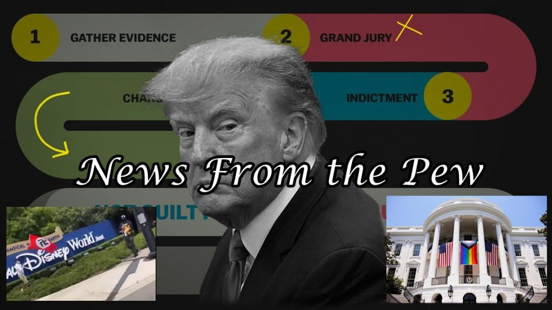 News From the Pew: Episode 68: Trump Indictment, Disney Nazi Flags, Escape From San Fran