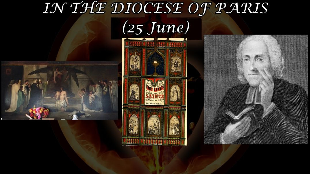 Ss. Agoard & Aglibert, Martyrs in the Diocese of Paris (25 June): Butler's Lives of the Saints