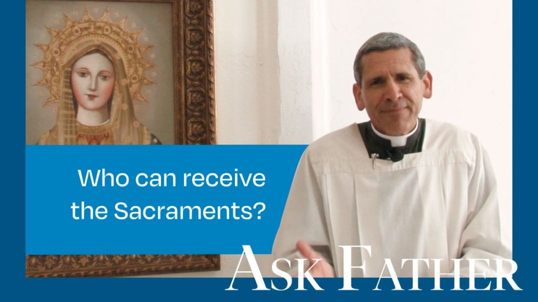 ⁣How to Receive Sacraments Worthily? | Ask Father with Fr. Michael Rodríguez