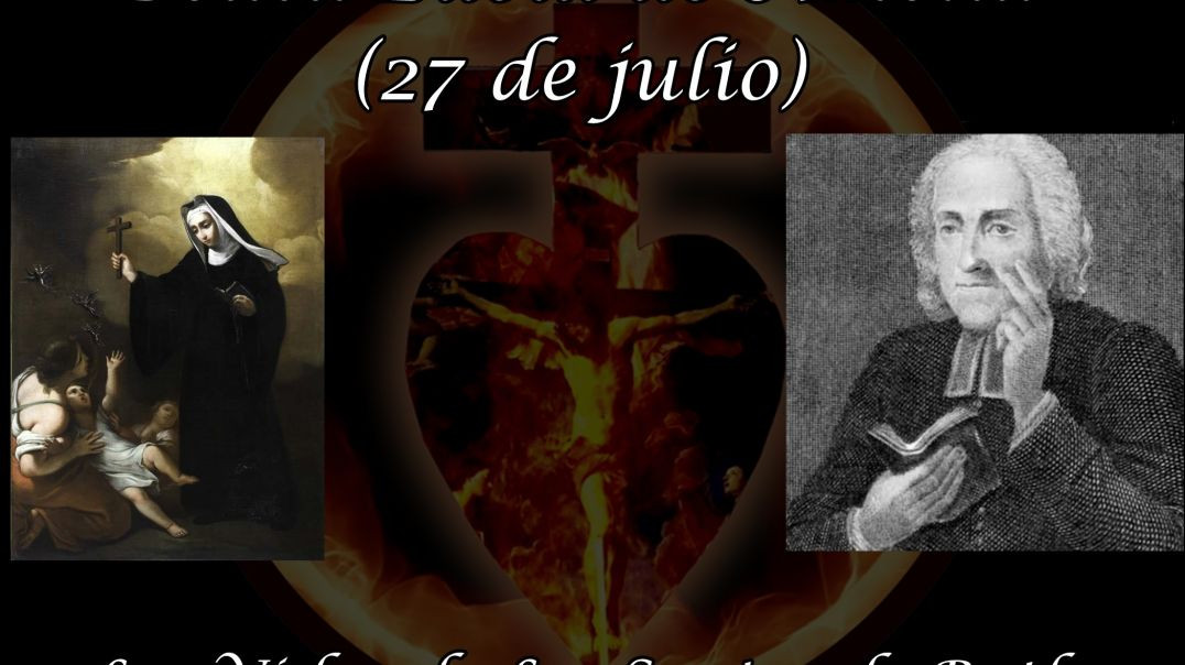 ⁣Beata Lucia de Amelia (27 de julio) ~ Las Vidas de Los Santos de Butler