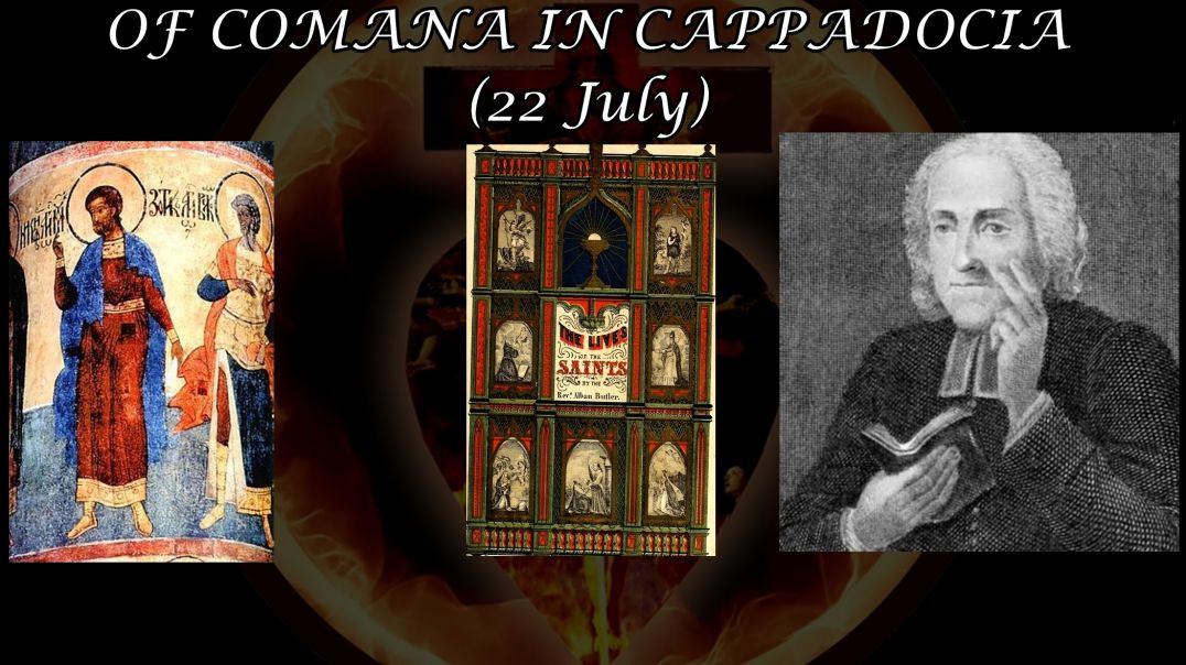 St. Zoticus, Bishop of Comana in Cappadocia (21 July): Butler's Lives of the Saints