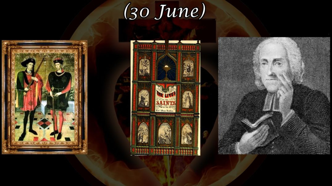 ⁣Ss. Abdon and Sennen, Martyrs (30 July): Butler's Lives of the Saints