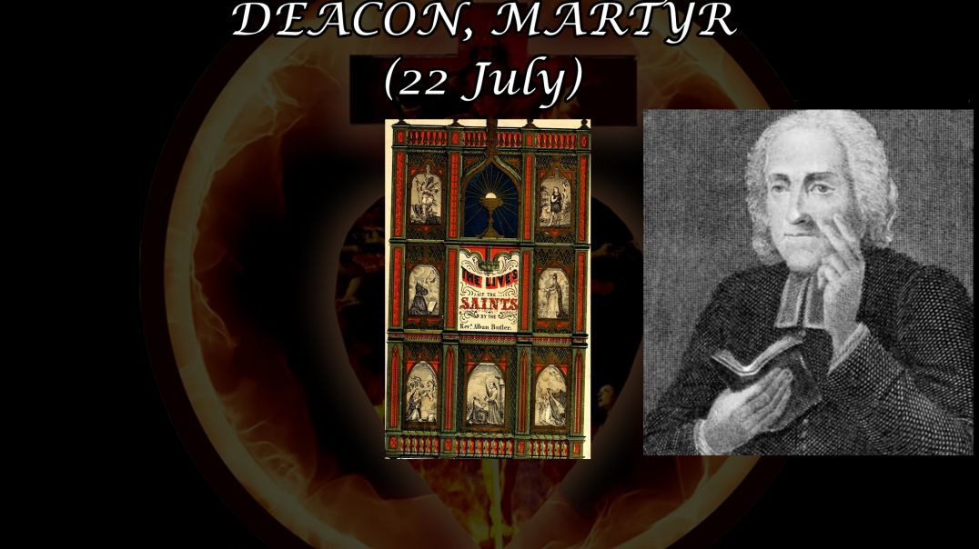 ⁣St. Barhadbesciabas, Deacon & Martyr (21 July): Butler's Lives of the Saints