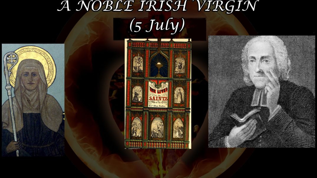 ⁣St. Modwena, a Noble Irish Virgin (5 July): Butler's Lives of the Saints