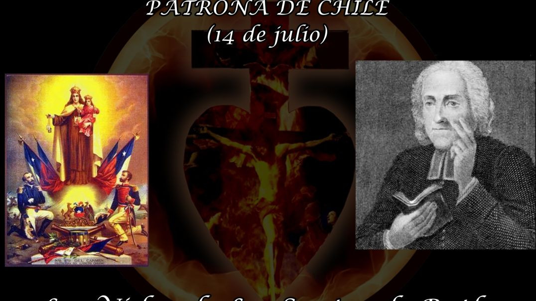 ⁣NUESTRA SEÑORA DEL MONTE CARMELO, PATRONA DE CHILE (16 de julio) ~ Las Vidas de Los Santos de Butler