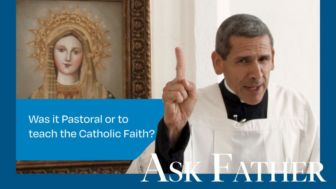⁣What Are We to Think of Vatican II? | Ask Father with Fr. Michael Rodríguez