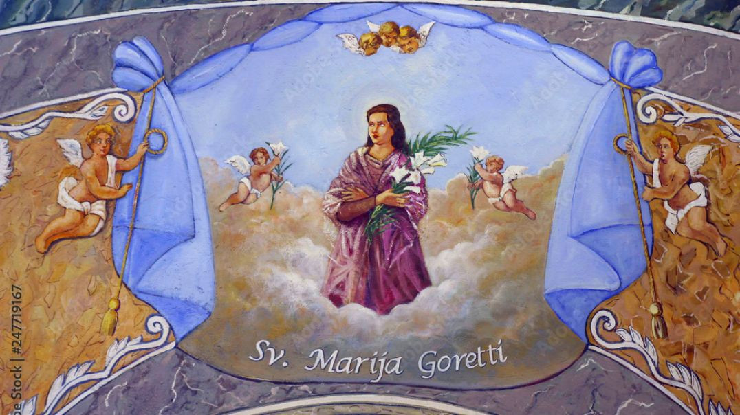⁣St. Maria Goretti (6 July): Charity Conquers the Fools Gold of Lust