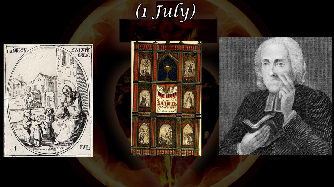 ⁣St. Simeon Salus, a Holy Fool (1 July): Butler's Lives of the Saints