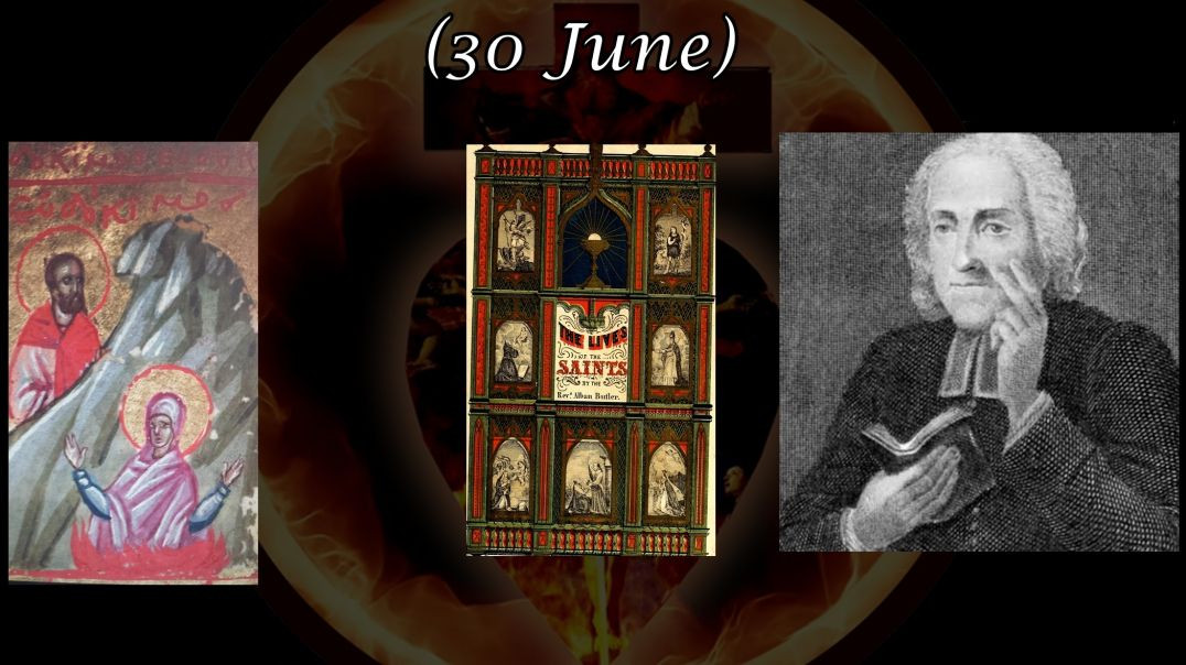 ⁣St. Julitta of Caesarea, Martyr (30 July): Butler's Lives of the Saints