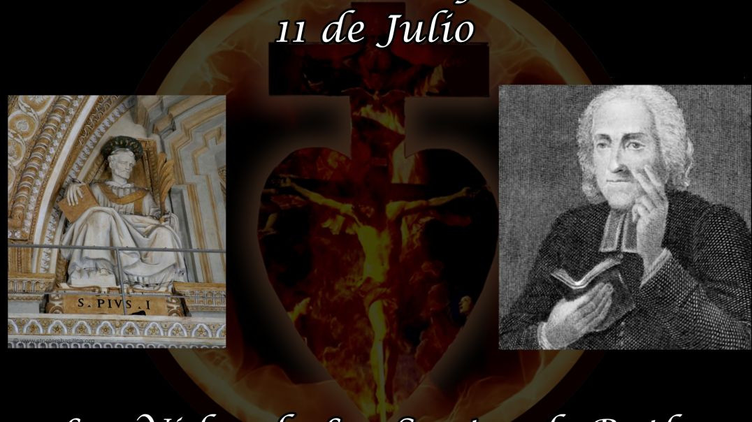 ⁣SAN PIO I, PAPA y MÁRTIR (11 de julio) ~ Las Vidas de Los Santos de Butler