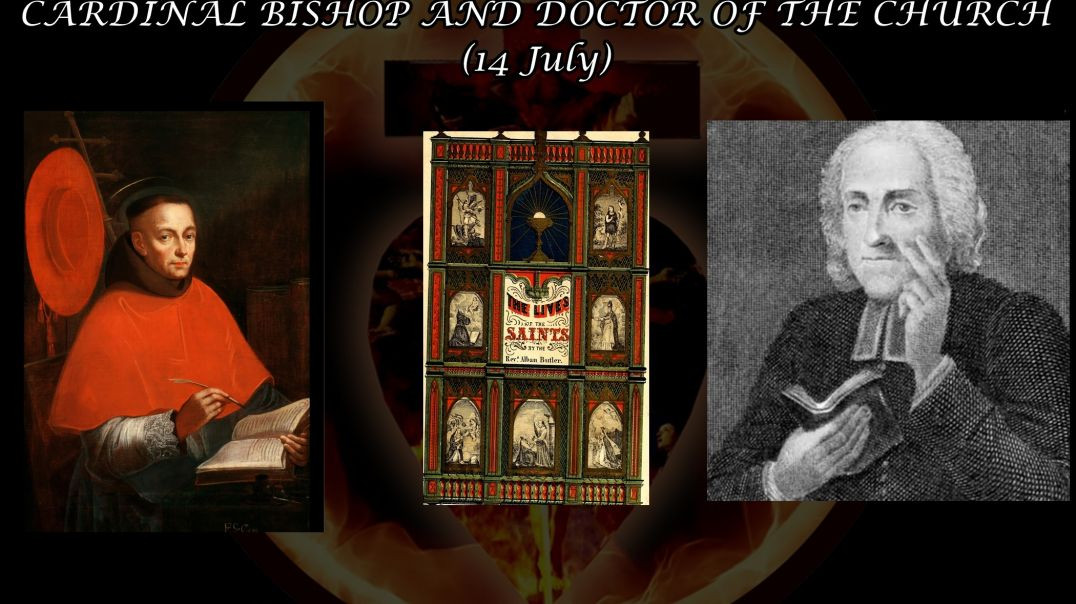 ⁣St. Bonaventure, Cardinal, Bishop & Doctor of the Church (14 July): Butler's Lives of the Saints