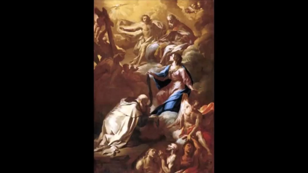 ⁣Our Lady of Mount Carmel (16 July): Father Saved by the Scapular