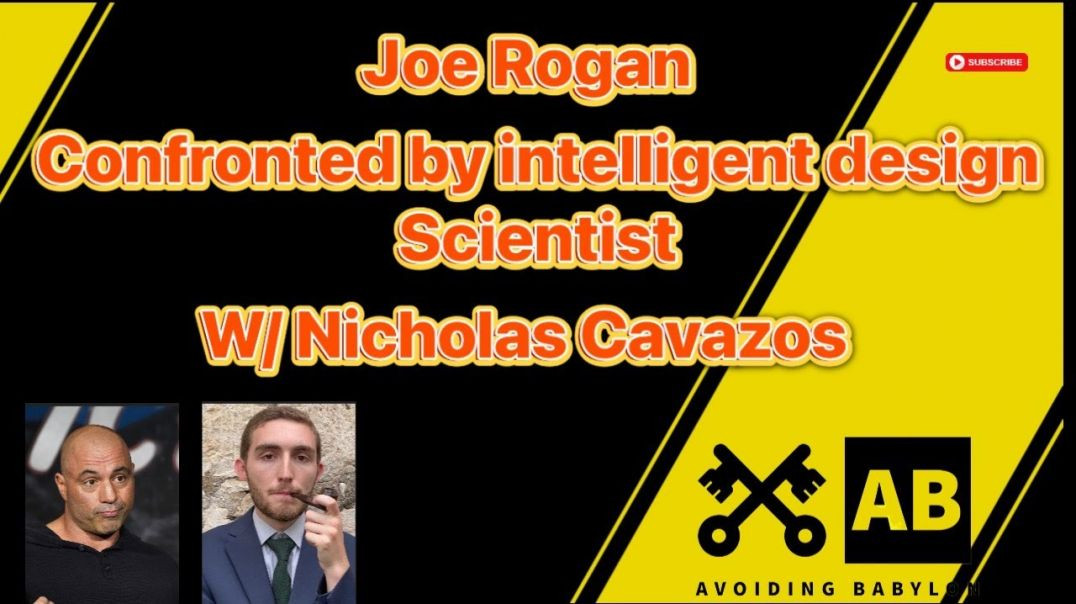 ⁣Joe Rogan Challenged by Intelligent Design Scientist w/ Nick Cavazos