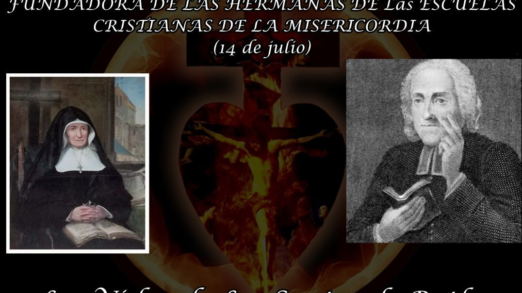⁣SANTA MARIA MAGDALENA POSTEL, VIRGEN (16 de julio) ~ Las Vidas de Los Santos de Butler