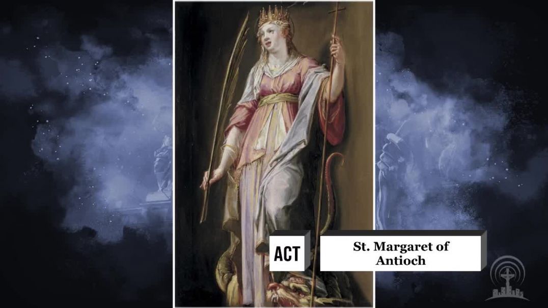 ⁣Saint of the Day | July 20th | St. Margaret of Antioch