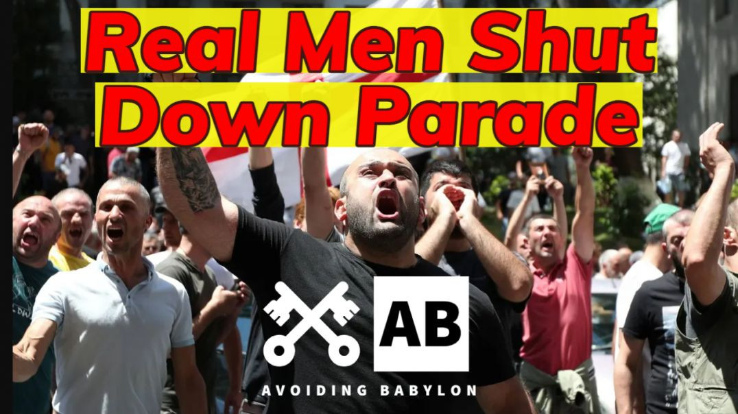 Priests and Men Shut Down Alphabet Parade