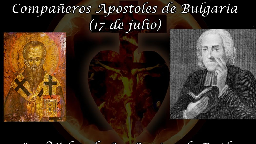 ⁣Santos Clemente de Okrida y Compañeros Apostoles de Bulgaria (17 de julio) ~ Las Vidas de Los Santos de Butler