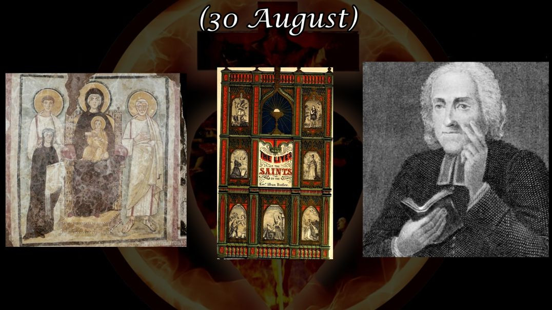 ⁣Ss. Felix and Adauctus, Martyrs (30 August): Butler's Lives of the Saints