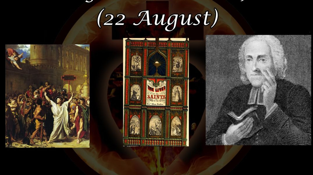 St. Symphorian, Martyr (22 August): Butler's Lives of the Saints