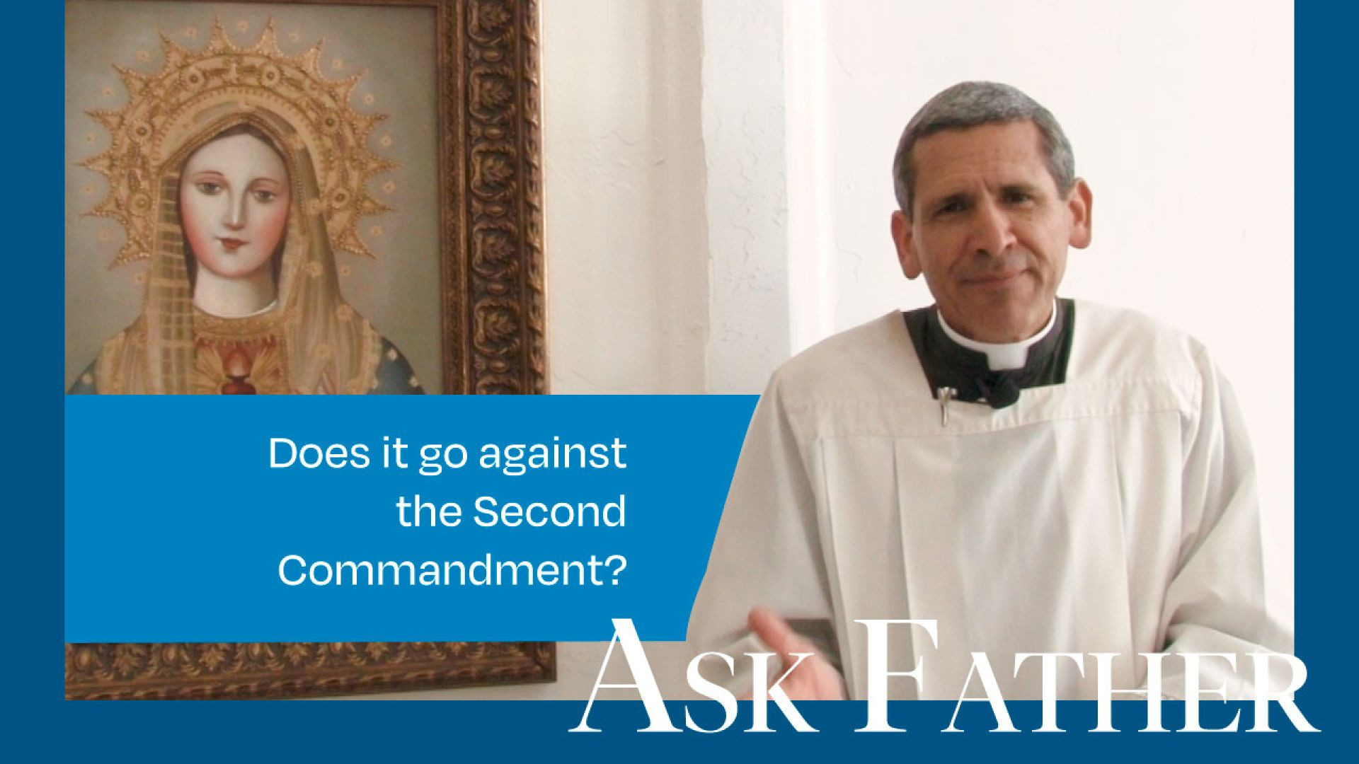 Using the Word Holy | Ask Father with Fr. Michael Rodríguez