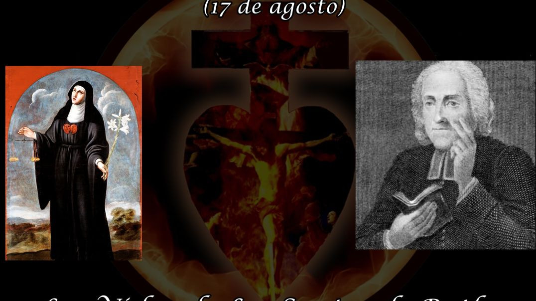 ⁣Santa Clara de Montefalco, Virgen (17 de agosto) ~ Las Vidas de Los Santos de Butler