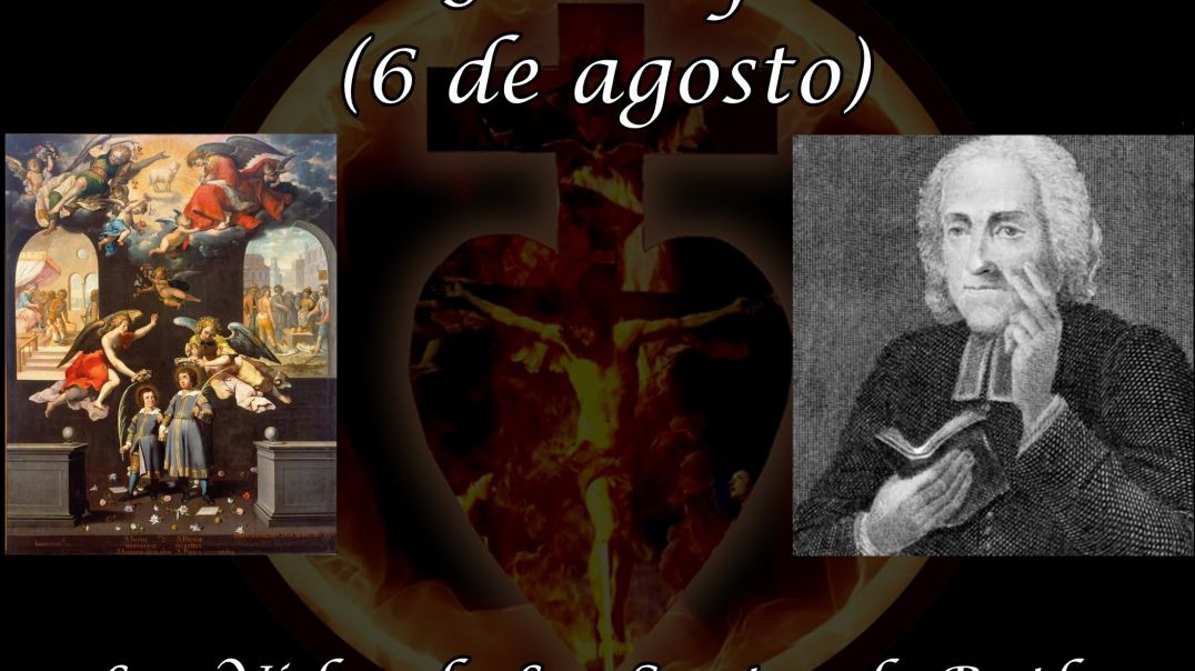 ⁣Santos Justo y Pastor (6 de agosto) ~ Las Vidas de Los Santos de Butler