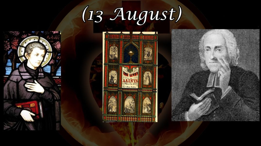 ⁣Saint John Berchmans (13 August): Butler's Lives of the Saints