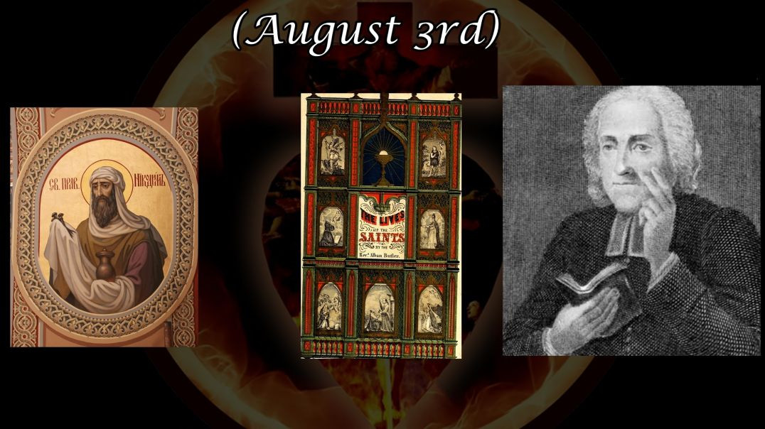 St. Nicodemus (3 August): Butler's Lives of the Saints