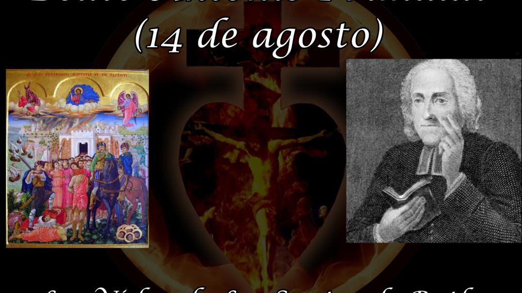 ⁣Beato Antonio Primaldi (14  de agosto) ~ Las Vidas de Los Santos de Butler