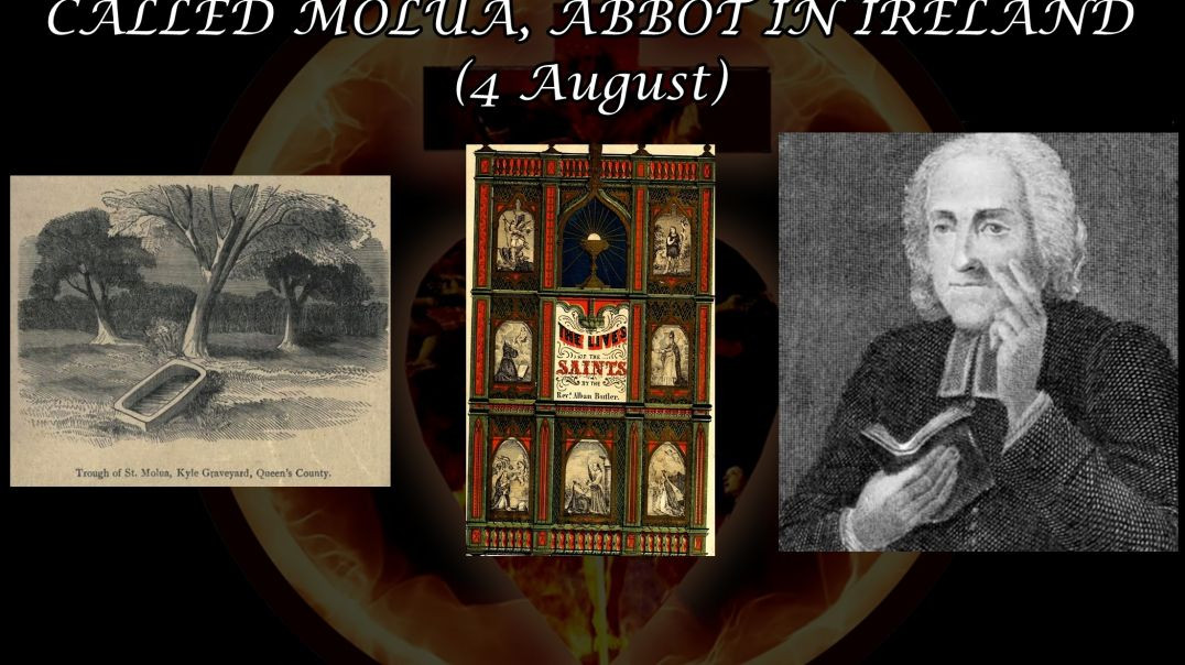 ⁣St. Luanus, Abbot in Ireland (4 August): Butler's Lives of the Saints