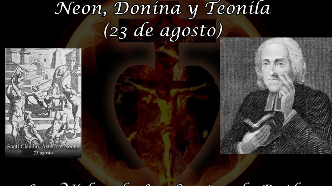 Santos Claudio, Asterio, Neon, Donina y Teonila (23 de agosto) ~ Las Vidas de Los Santos de Butler