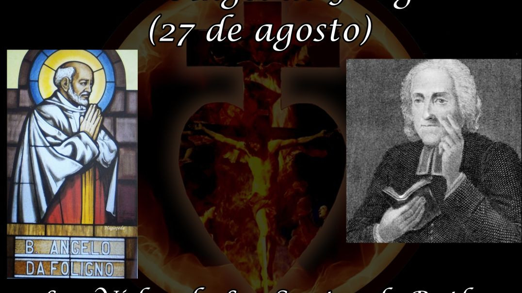 ⁣Beato Angel de Foligno (27 de agosto) ~ Las Vidas de Los Santos de Butler