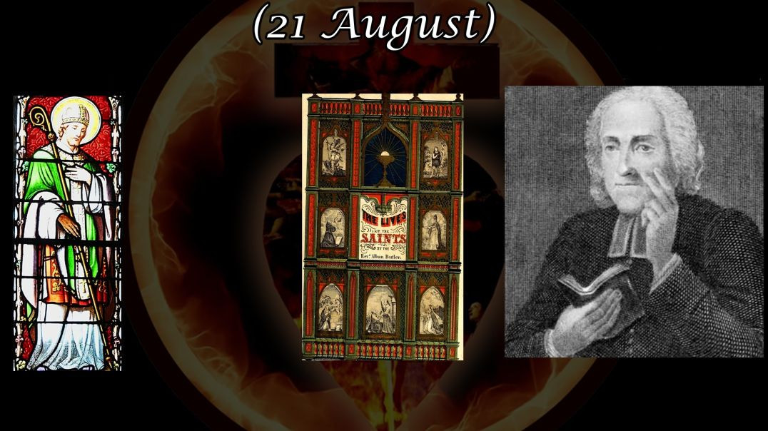 Saint Sidonius Apollinaris (21 August): Butler's Lives of the Saints