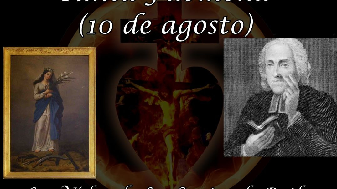 Santa Filomena (10 de agosto) ~ Las Vidas de Los Santos de Butler