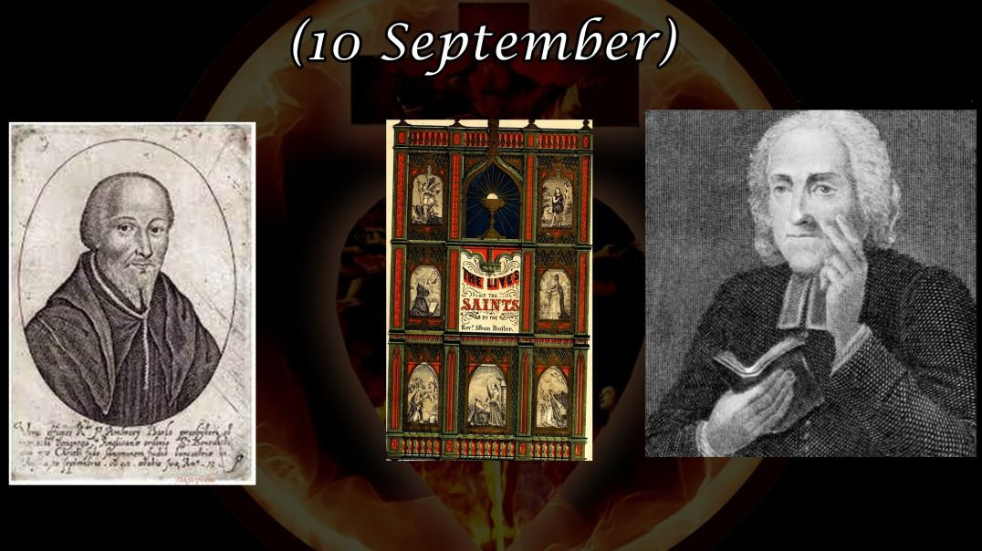 ⁣Saint Ambrose Edward Barlow (10 September): Butler's Lives of the Saints